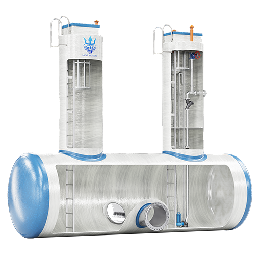 Накопительные емкости с насосным оборудованием